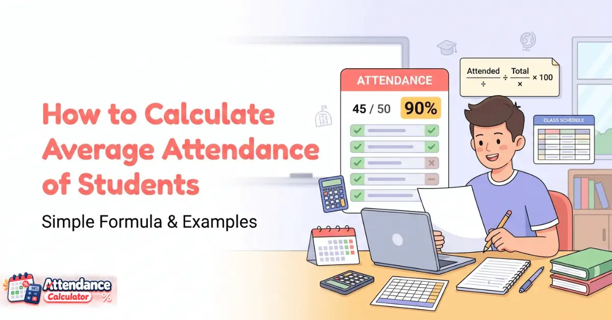 How to Calculate Attendance Percentage